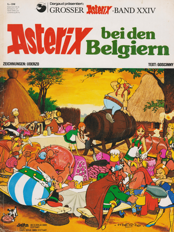 Asterix Band 24: Asterix bei den Belgiern 1. Auflage - secondcomic