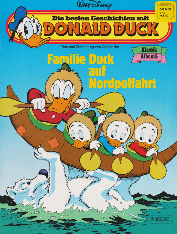 Die besten Geschichten mit Donald Duck: Nr. 5 Familie Duck auf Nordpolfahrt - secondcomic