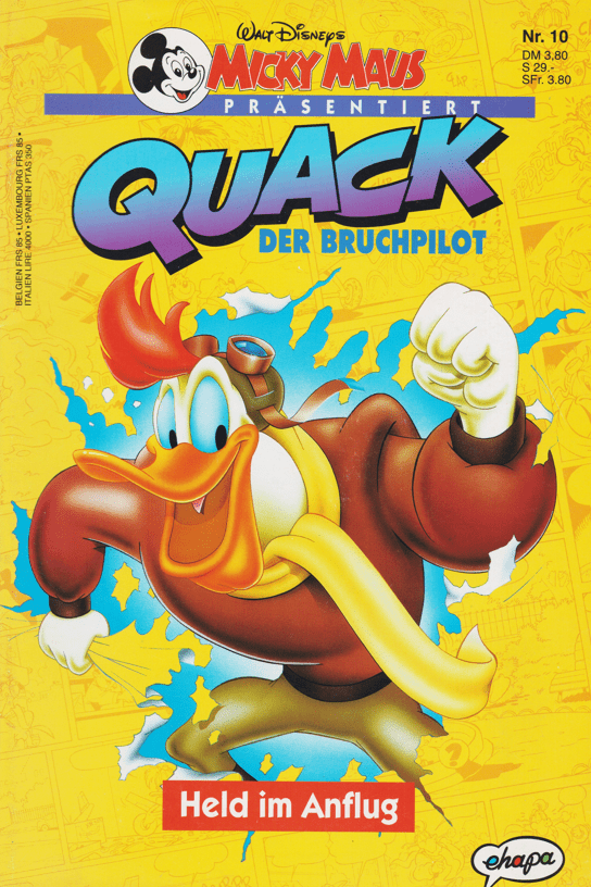 Micky Maus präsentiert 10: Quack der Bruchpilot - secondcomic