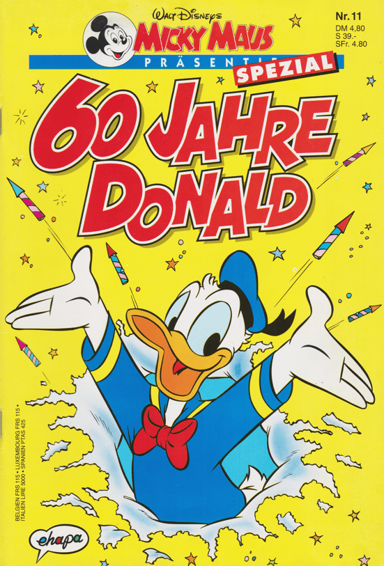 Micky Maus präsentiert 11: SPEZIAL - 60 Jahre Donald - secondcomic