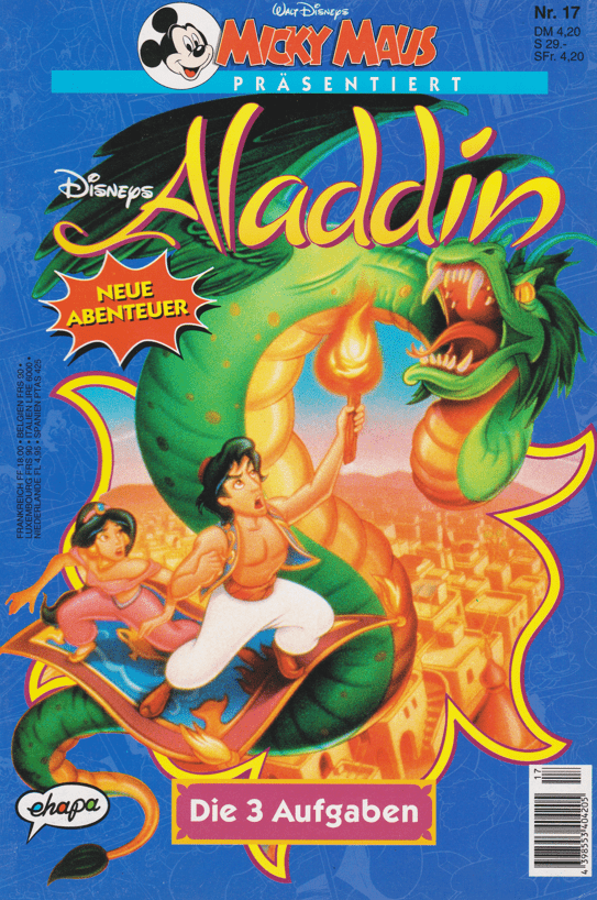 Micky Maus präsentiert 17: Aladdin - Die 3 Aufgaben - secondcomic