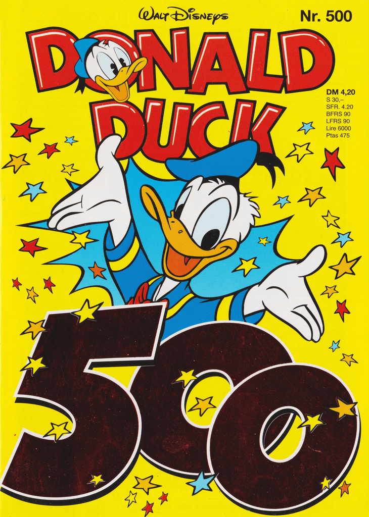 Donald Duck 500 - secondcomic