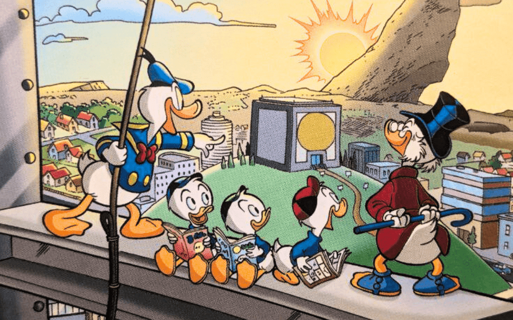 Kennst du das Land, wo die Enten hausen? - secondcomic