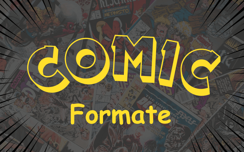 Welche Comicformate gibt es? Ein Überblick - secondcomic