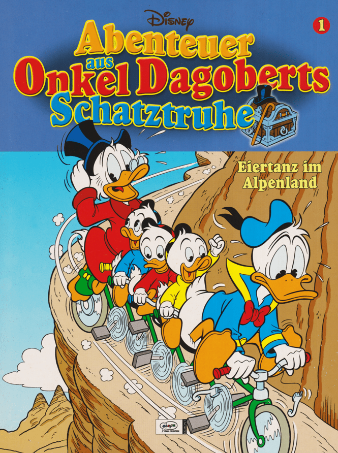 Abenteuer aus Onkel Dagoberts Schatztruhe Band 1: Eiertanz im Alpenland - secondcomic