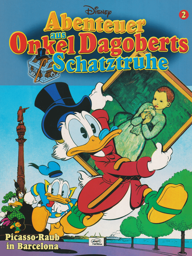 Abenteuer aus Onkel Dagoberts Schatztruhe Band 2: Picasso - Raub in Barcelona - secondcomic