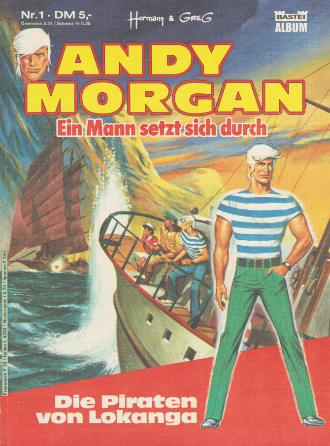 Andy Morgan (Bastei, 1985) Band 1: Die Piraten von Lokanga - secondcomic