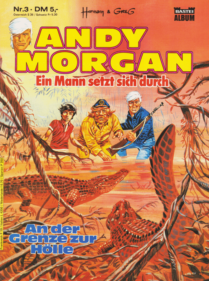 Andy Morgan (Bastei, 1985) Band 3: An der Grenze zur Hölle - secondcomic