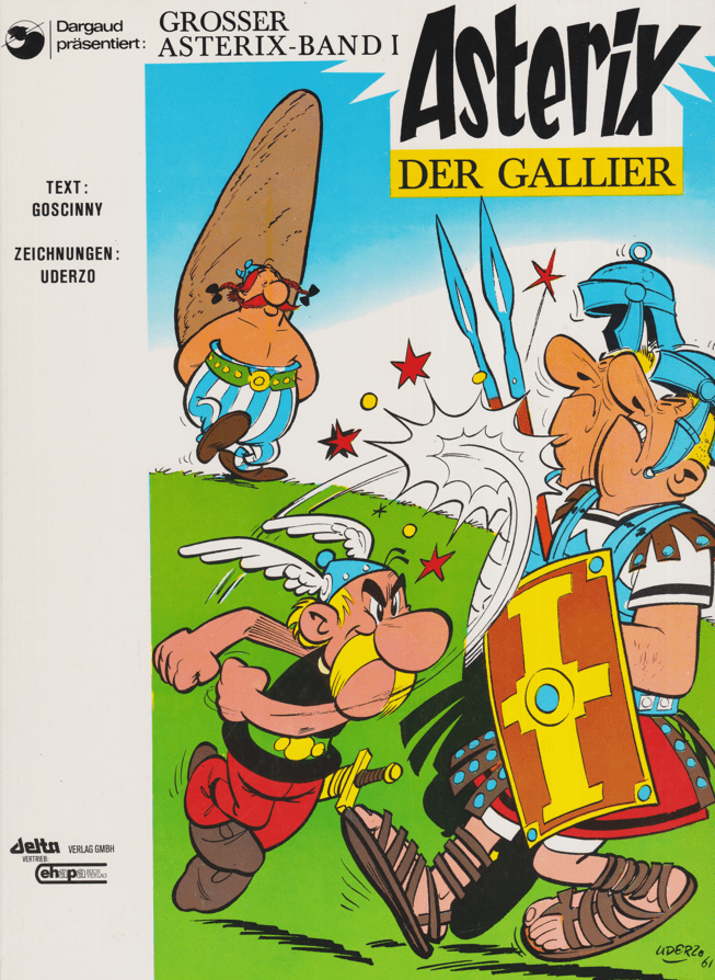 Asterix Band 1 Hardcover: Asterix der Gallier (Höhere Auflage) - secondcomic