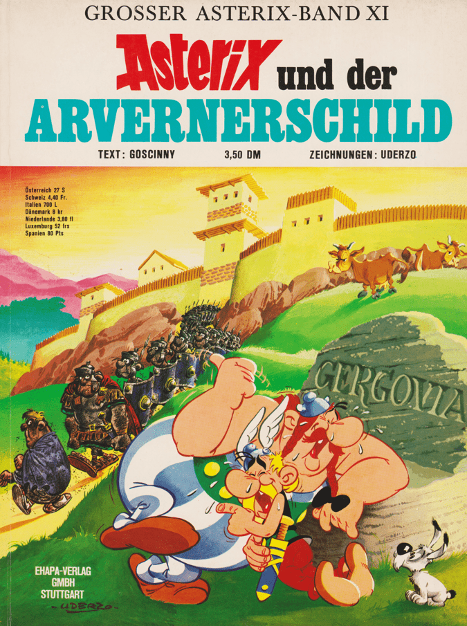 Asterix Band 11: Asterix und der Arvernerschild 1. Auflage - secondcomic