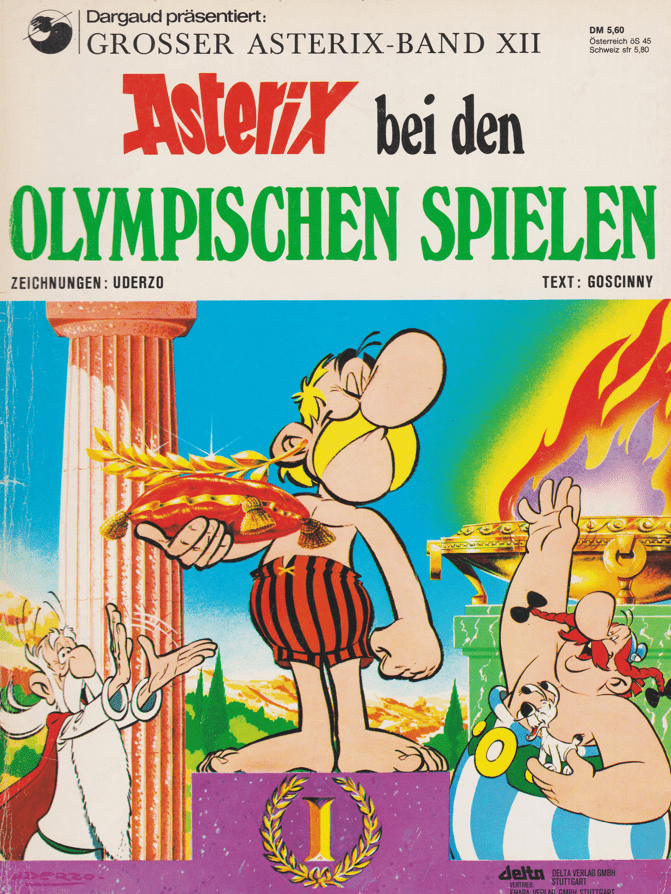 Asterix Band 12: Asterix bei den Olympischen Spielen Höhere Auflage - secondcomic