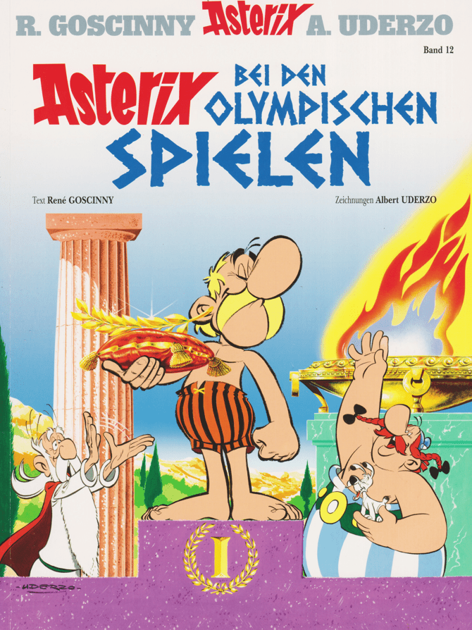 Asterix Band 12: Asterix bei den Olympischen Spielen Neuauflage - secondcomic