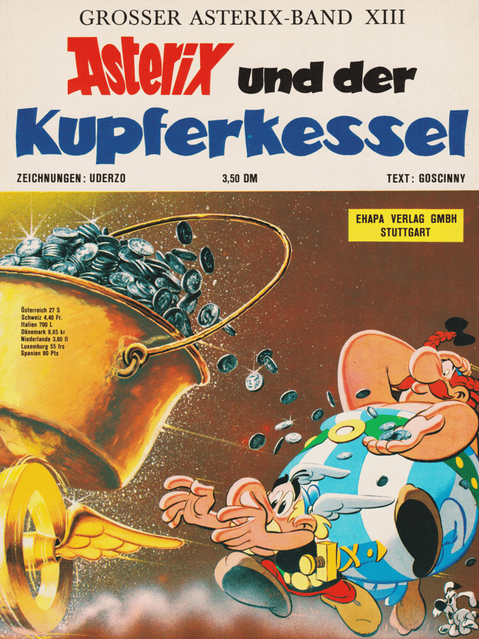 Asterix Band 13: Asterix und der Kupferkessel 1. Auflage - secondcomic