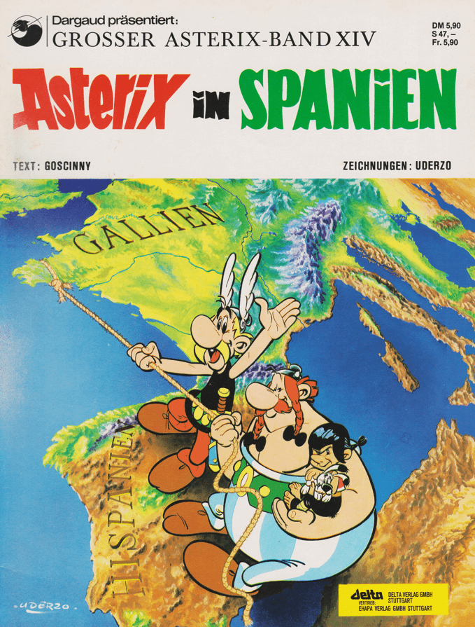 Asterix Band 14: Asterix in Spanien Höhere Auflage - secondcomic