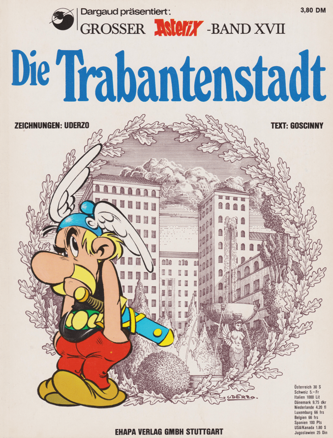 Asterix Band 17: Die Trabantenstadt 1. Auflage - secondcomic