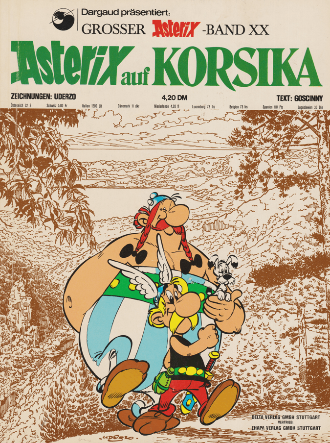 Asterix Band 20: Asterix auf Korsika 1. Auflage - secondcomic