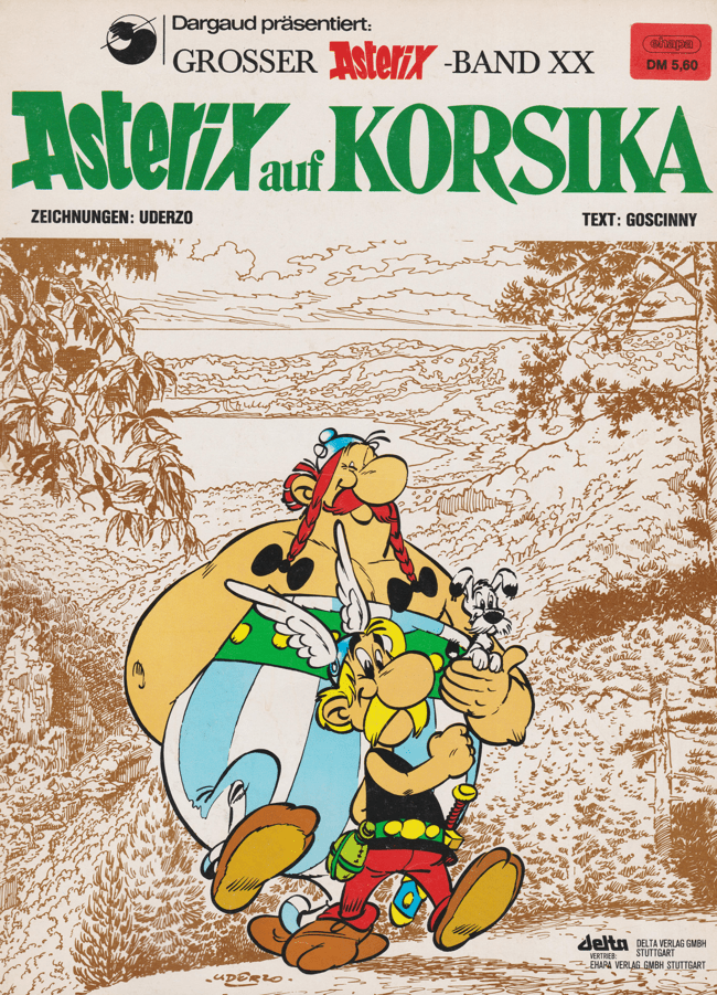 Asterix Band 20: Asterix auf Korsika Höhere Auflage - secondcomic