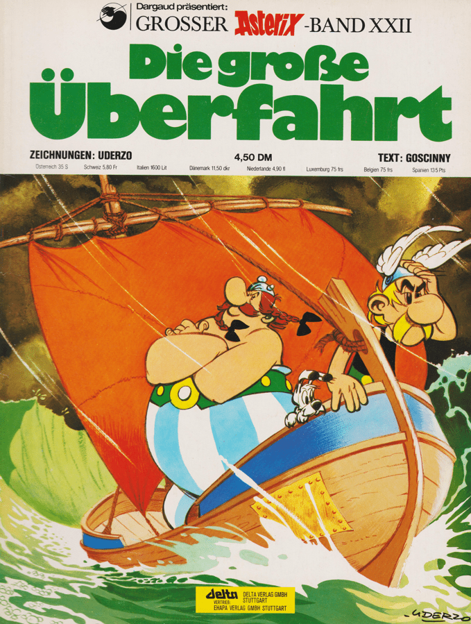 Asterix Band 22: Die große Überfahrt 1. Auflage - secondcomic