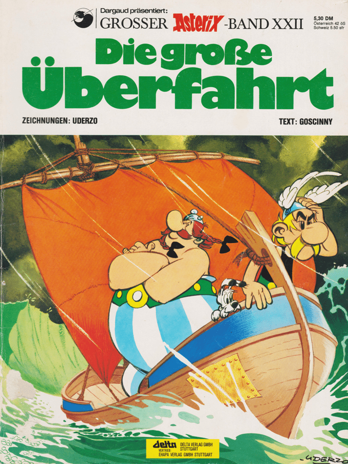 Asterix Band 22: Die große Überfahrt Höhere Auflage - secondcomic