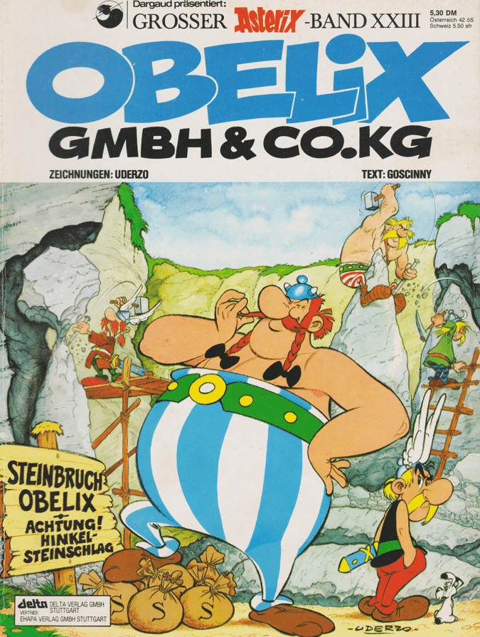 Asterix Band 23: Obelix GmbH & Co KG Höhere Auflage - secondcomic