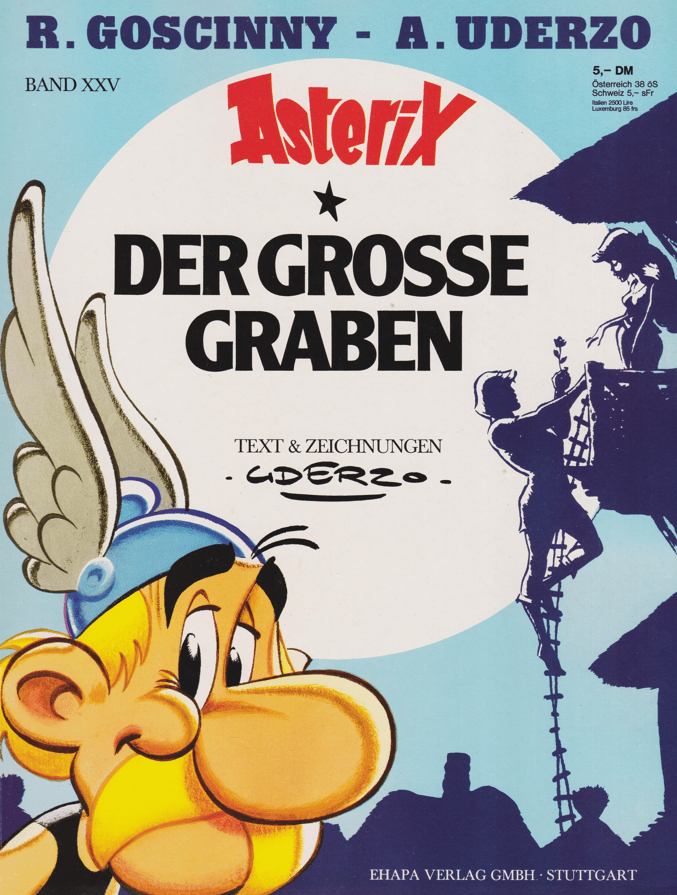 Asterix Band 25: Der grosse Graben 1. Auflage - secondcomic