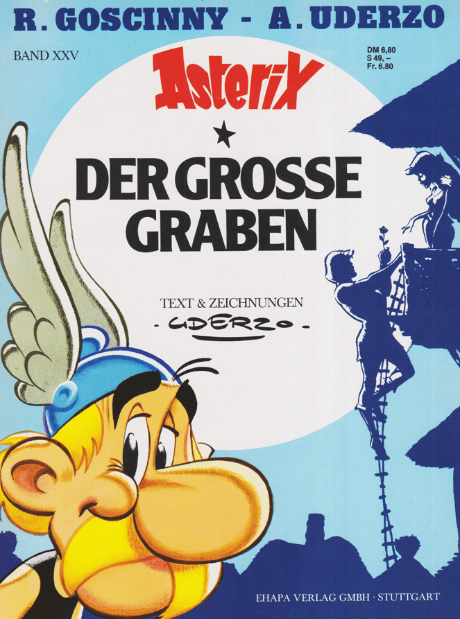Asterix Band 25: Der grosse Graben Höhere Auflage - secondcomic