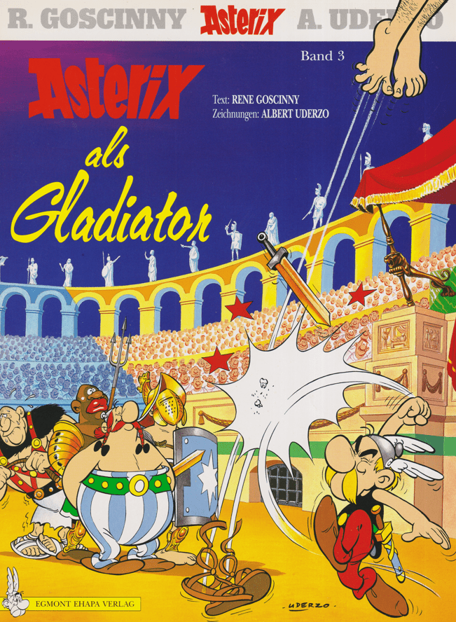 Asterix Band 3: Asterix als Gladiator Neuauflage - secondcomic
