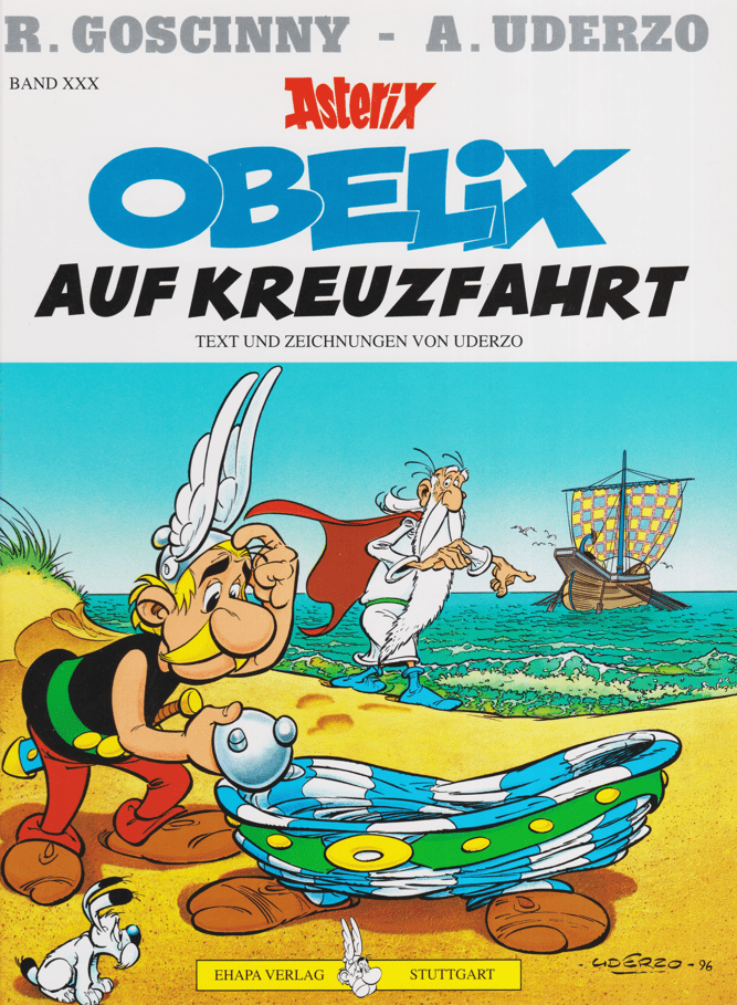 Asterix Band 30 Hardcover: Obelix auf Kreuzfahrt (Höhere Auflage) - secondcomic