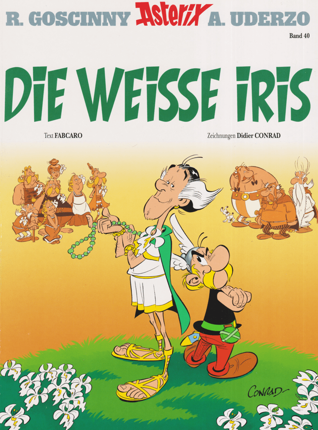 Asterix Band 40: Die weisse Iris Neuauflage - secondcomic