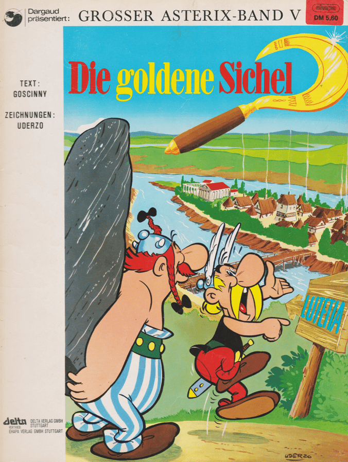 Asterix Band 5: Die goldene Sichel Höhere Auflage - secondcomic