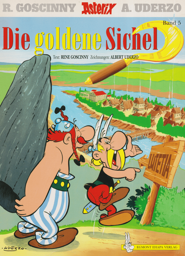 Asterix Band 5: Die goldene Sichel Neuauflage - secondcomic