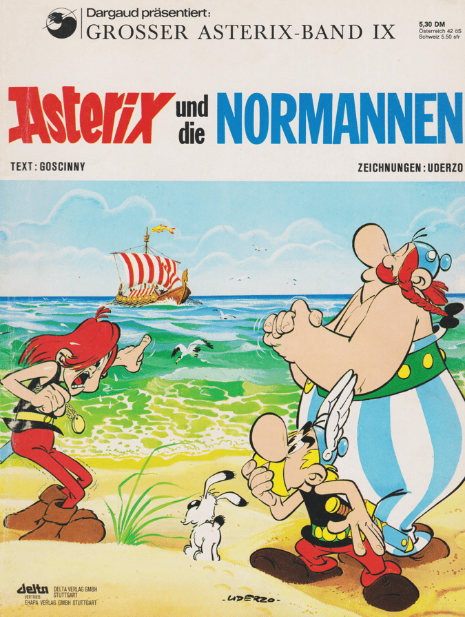 Asterix Band 9: Asterix und die Normannen Höhere Auflage - secondcomic