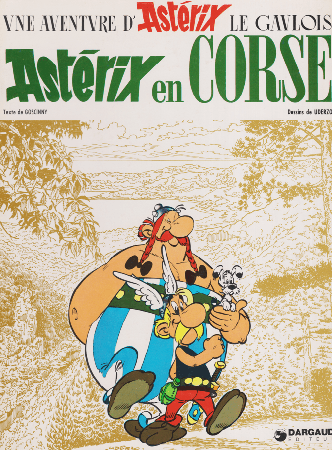 Asterix en Corse (Hardcover) - secondcomic