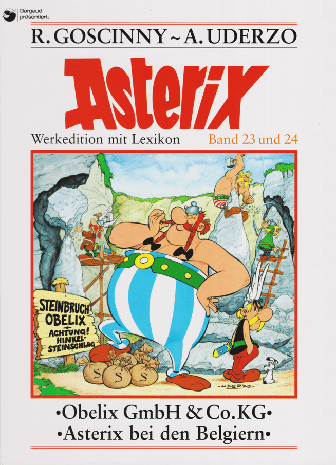 Asterix Werkedition mit Lexikon Band 23 und 24 - secondcomic