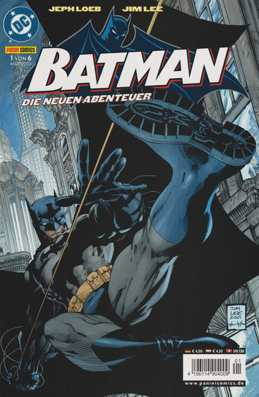 Batman - Die neuen Abenteuer Heft 1 (Panini, 2003 - 2004) - secondcomic