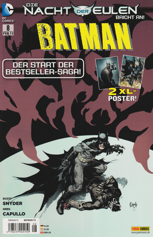 Batman Heft 8 (Panini, 2012 - 2017) - secondcomic