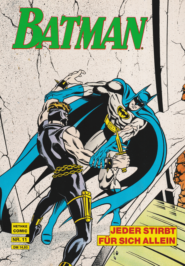 Batman Nr. 11: Jeder stirbt für sich allein (Album, Hethke, 1989 - 1992) - secondcomic