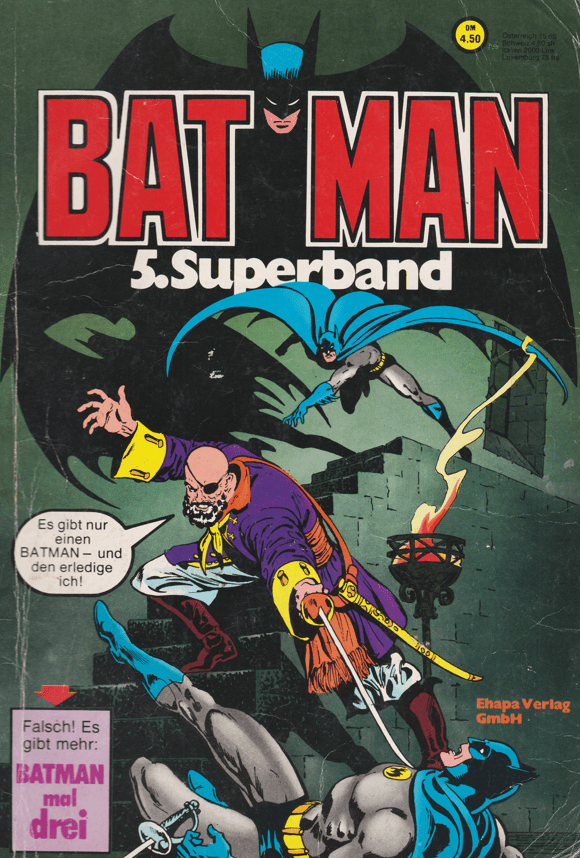 Batman Superband 5 (Ehapa, 1974 - 1986) - secondcomic