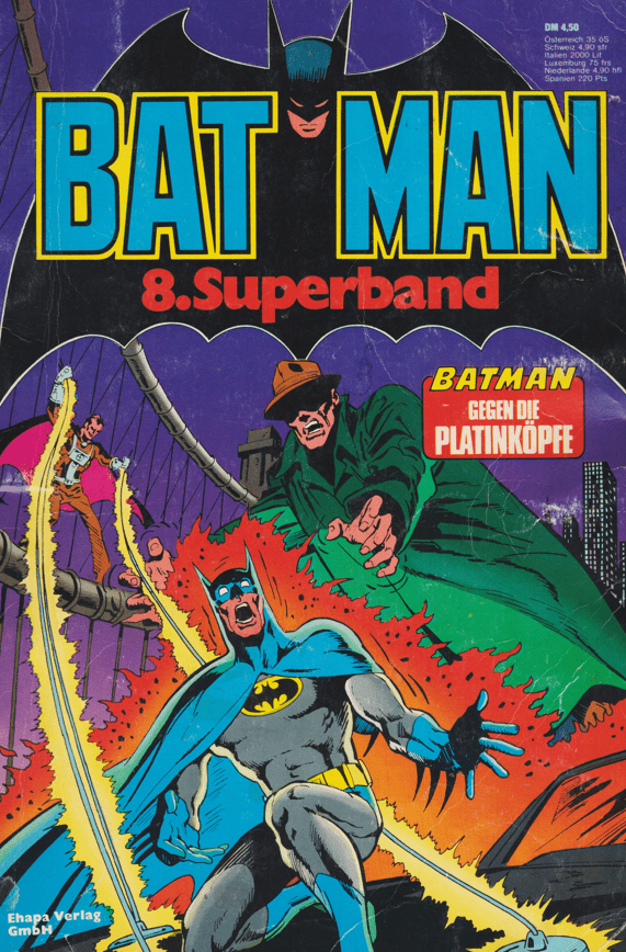 Batman Superband 8 (Ehapa, 1974 - 1986) - secondcomic