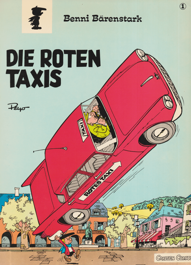 Benni Bärenstark Band 1: Die Roten Taxis (höhere Auflage) - secondcomic