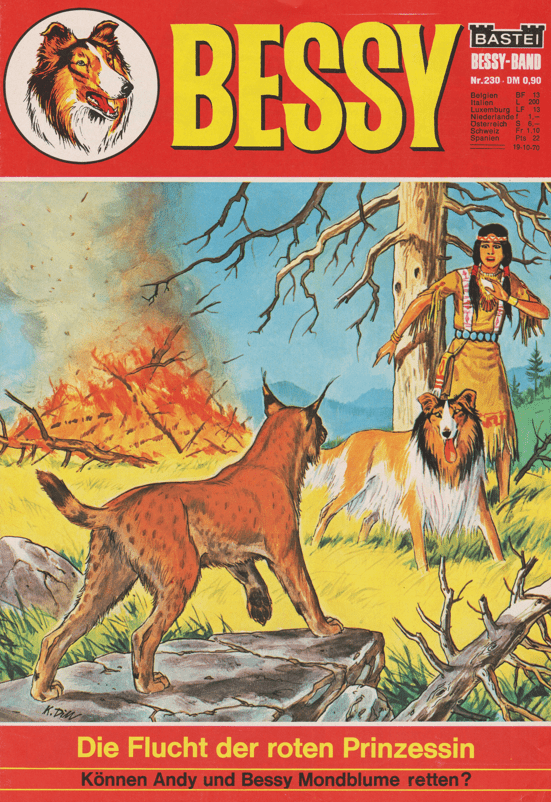 Bessy Nr. 230 Erstauflage: Die Flucht der roten Prinzessin - secondcomic