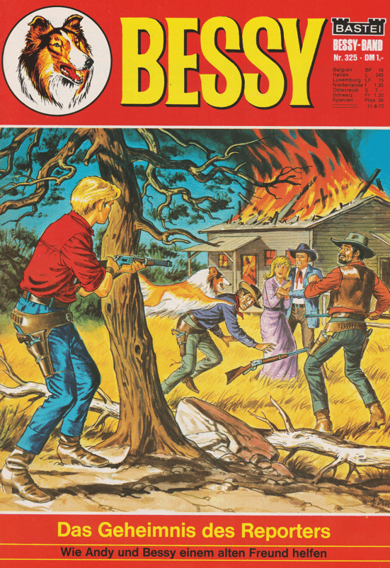 Bessy Nr. 325 Erstauflage: Das Geheimnis des Reporters - secondcomic