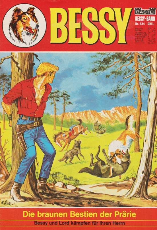 Bessy Nr. 334 Erstauflage: Die braunen Bestien der Prärie - secondcomic