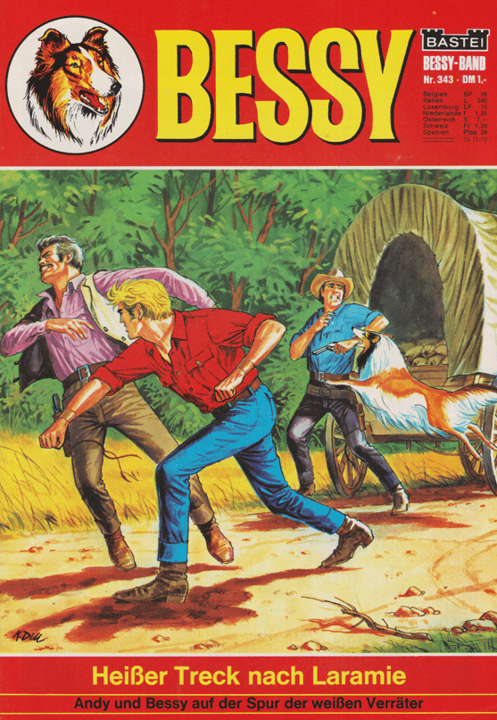Bessy Nr. 343 Erstauflage: Heißer Treck nach Laramie - secondcomic