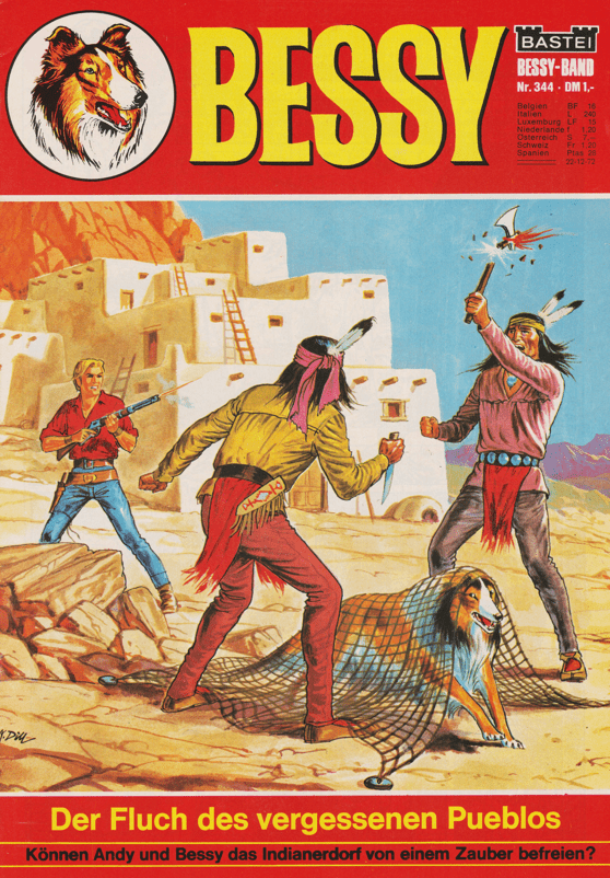 Bessy Nr. 344 Erstauflage: Der Fluch des vergessenen Pueblos - secondcomic