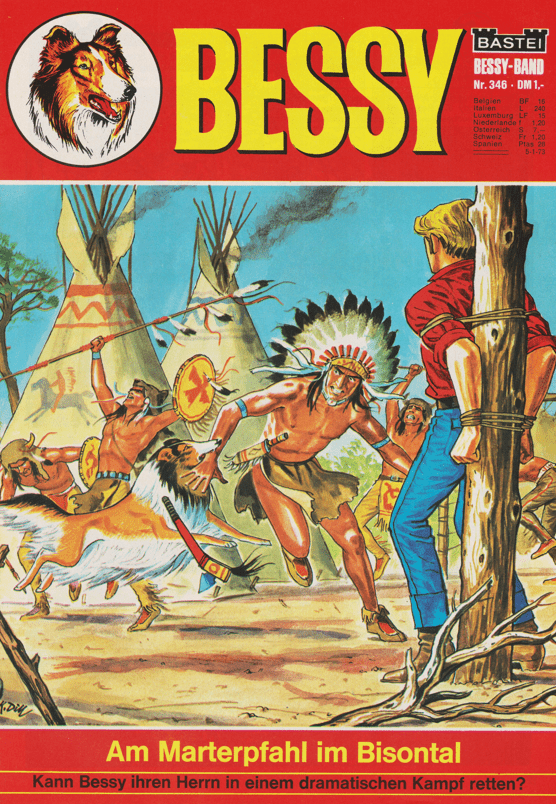 Bessy Nr. 346 Erstauflage: Am Marterpfahl im Bisontal - secondcomic
