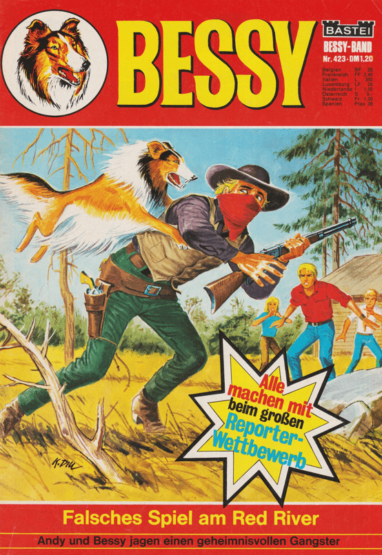 Bessy Nr. 423 Erstauflage: Falsches Spiel am Red River - secondcomic