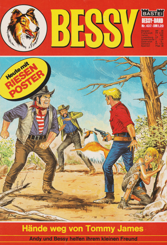Bessy Nr. 437 Erstauflage: Hände weg von Tommy James - secondcomic