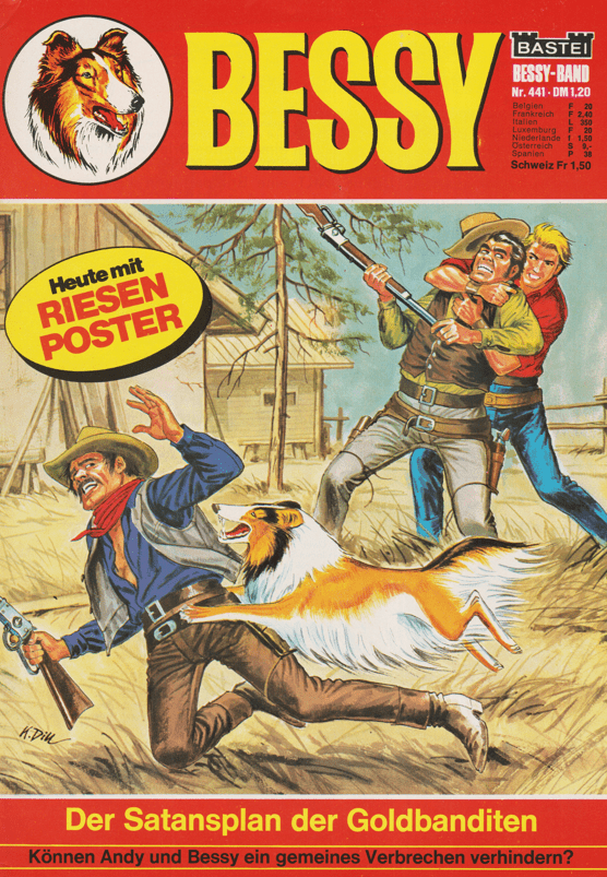 Bessy Nr. 441 Erstauflage: Der Satansplan der Goldbanditen - secondcomic