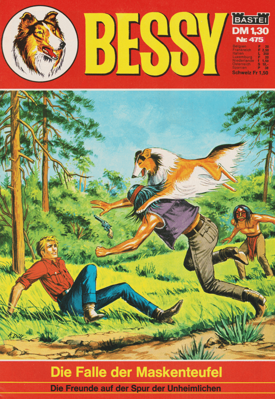 Bessy Nr. 475 Erstauflage: Die Falle der Maskenteufel - secondcomic